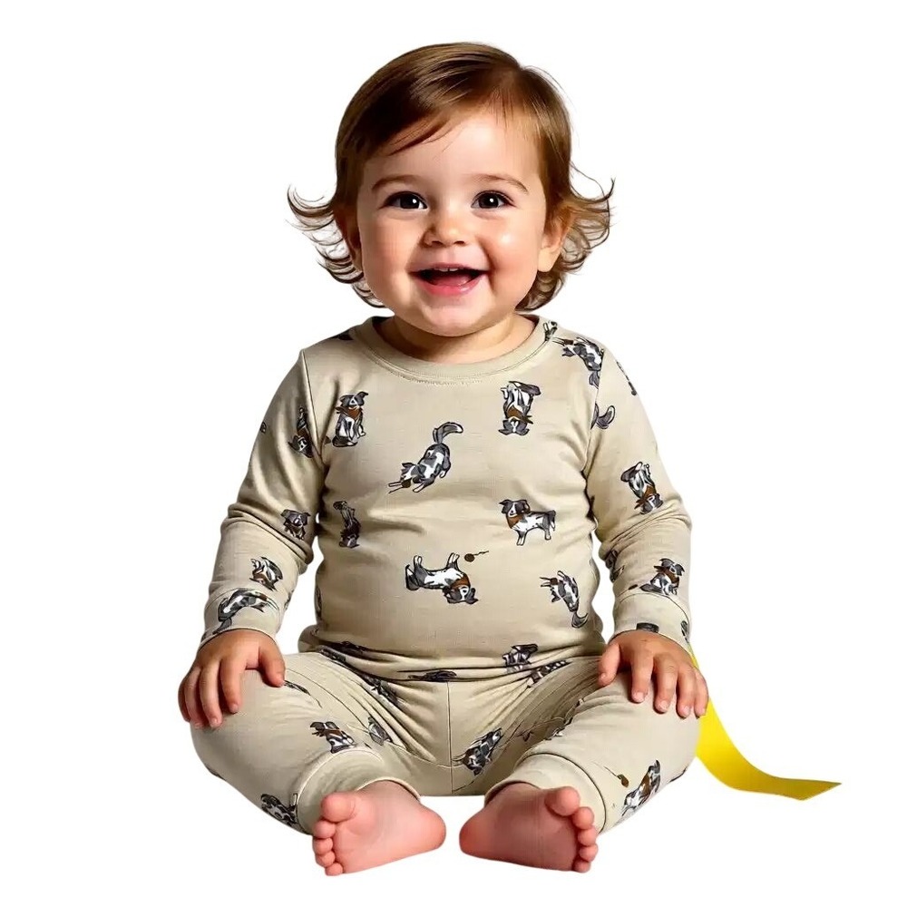 Modern Moments by Gerber Toddler Pajamas 2-Pack Horse Dog 3T NWT